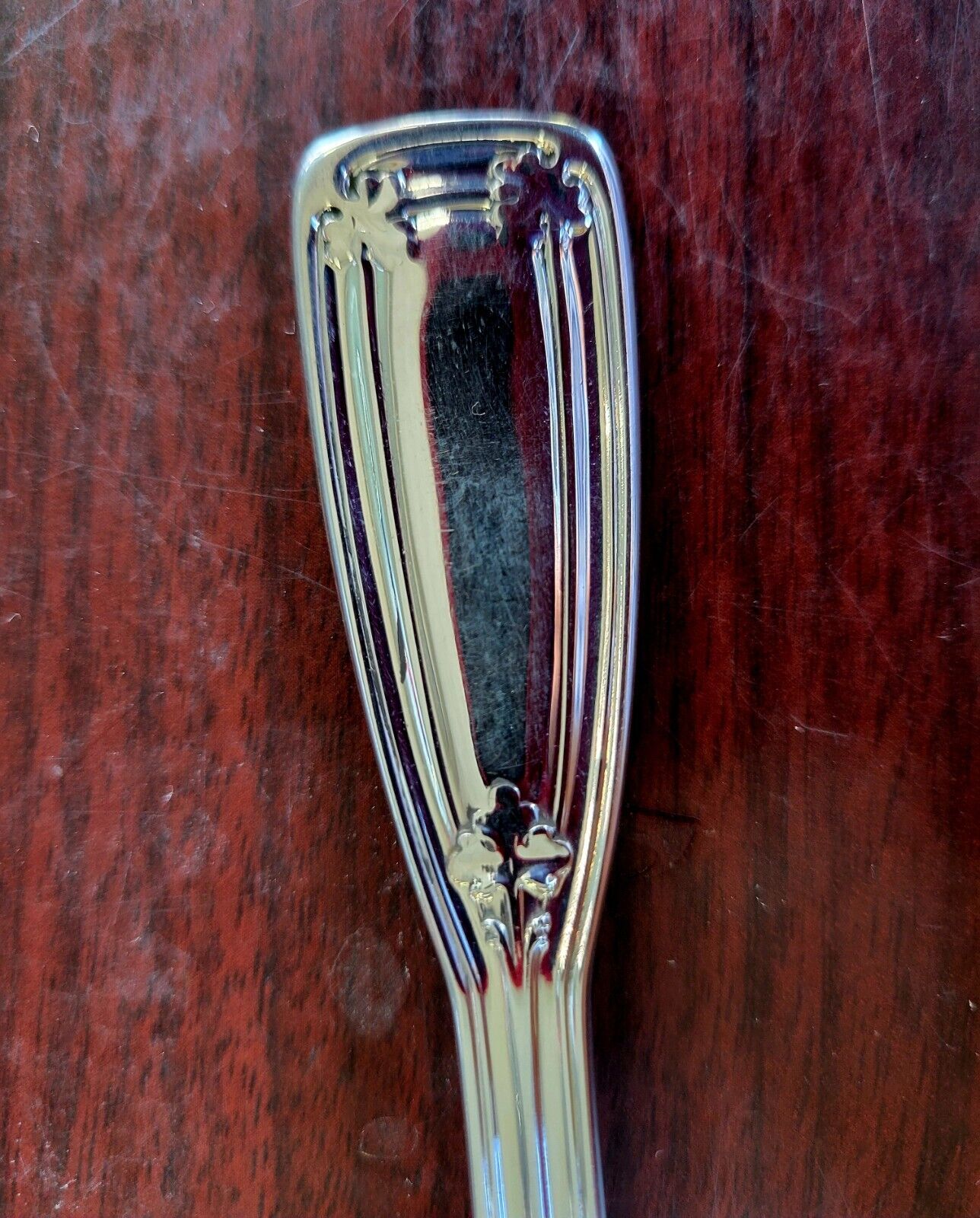 St. Dunstan by Tiffany & Co. Sterling Silver 7 3/4" Solid Dinner Fork 2.4oz.