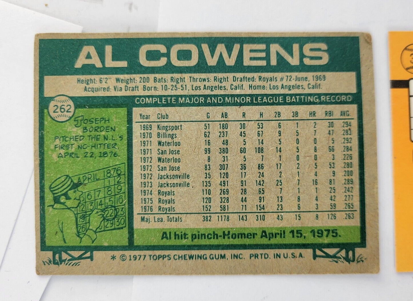 Topps Leaf Baseball Cards Lot Griffy Jr, Reggie Jackson, Gilbreath, Cowens MLB