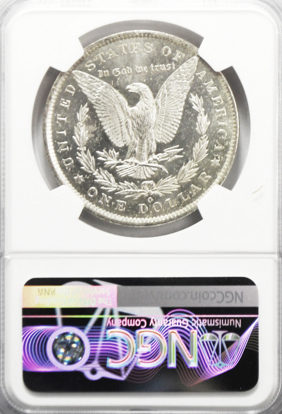 1885 O $1 Morgan Silver Dollar NGC MS62 PL New Orleans Proof Like