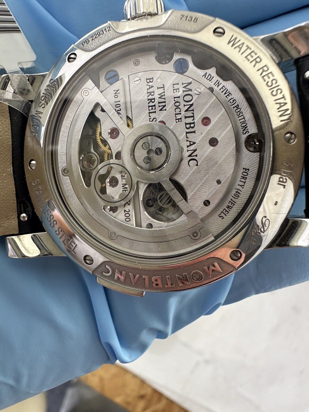 montblanc watch men Chronograph