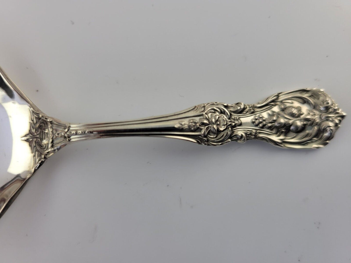 Reed & Barton Francis I Sterling Silver 1oz. Bon Bon Pierced Spoon 4 5/8"