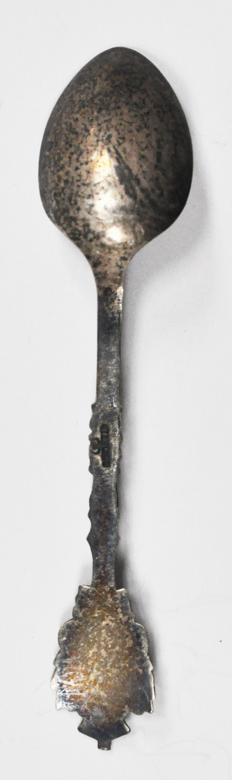 Sterling Silver Canada Banff Souvenir Spoon 4-1/4" Dark Toning