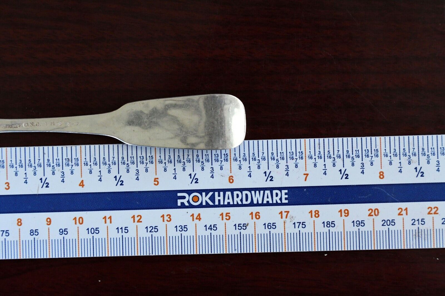 Sturbridge by Old Newbury Crafters Sterling Teaspoon ONC Roger Rowell 6 1/4"