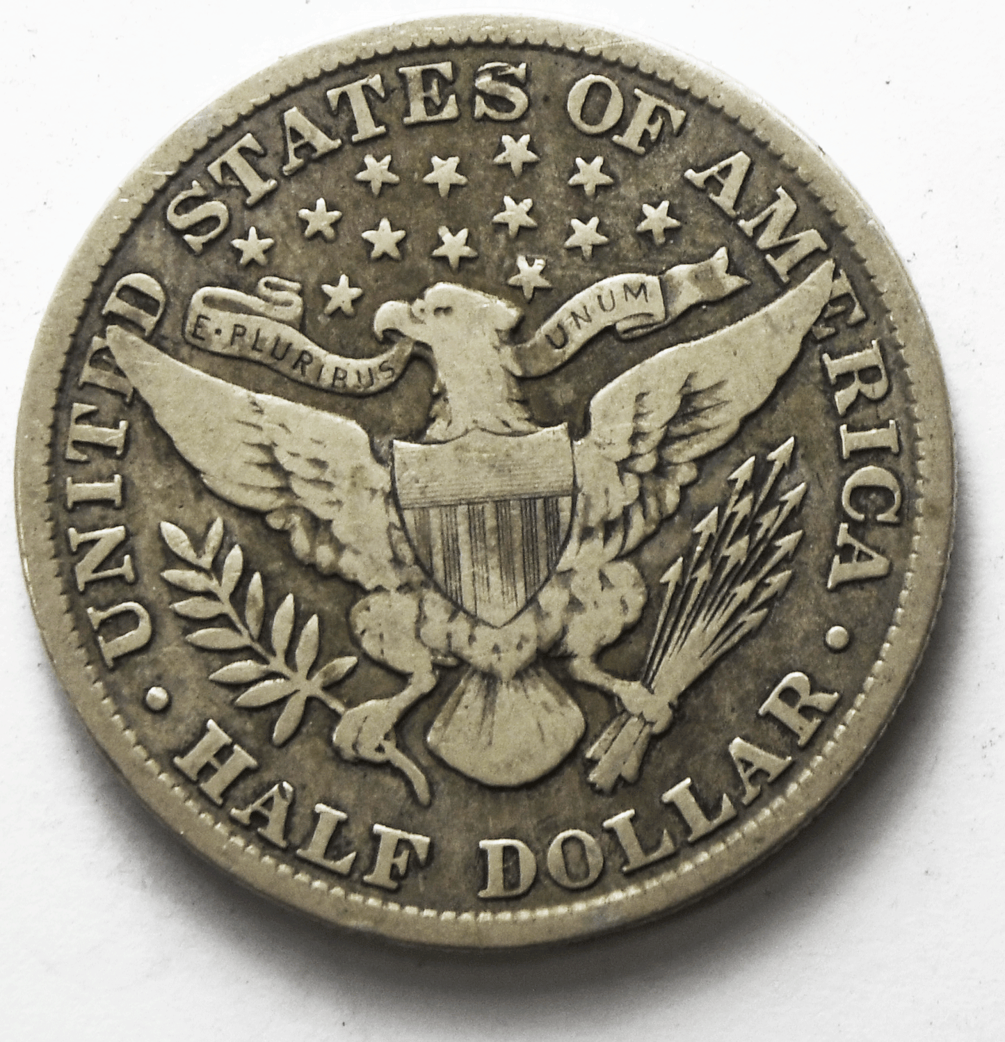 1902 50c Barber Silver Half Dollar Fifty Cents US Philadelphia