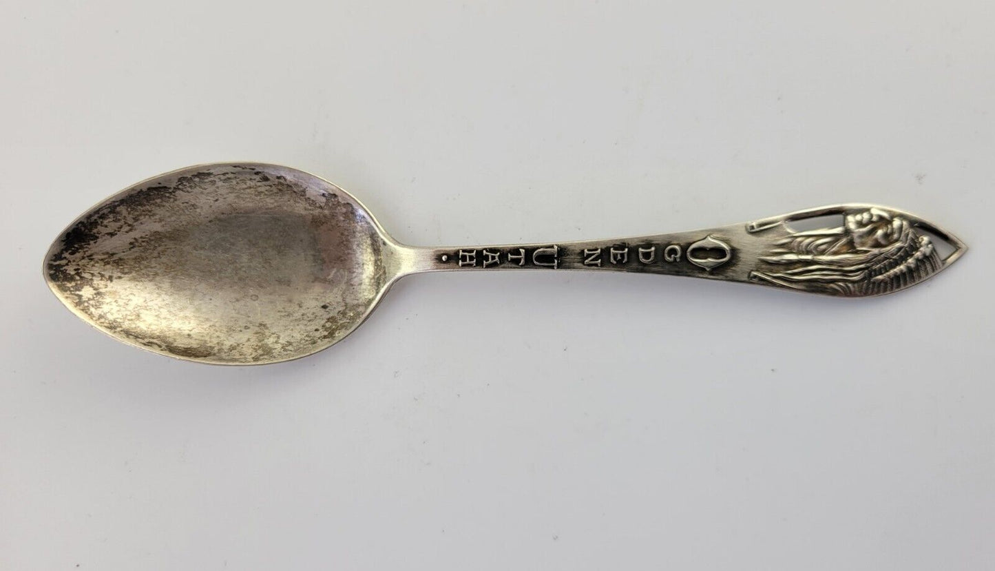 Ogden Utah Sterling Silver 5 1/2" Souvenir Spoon .59oz.