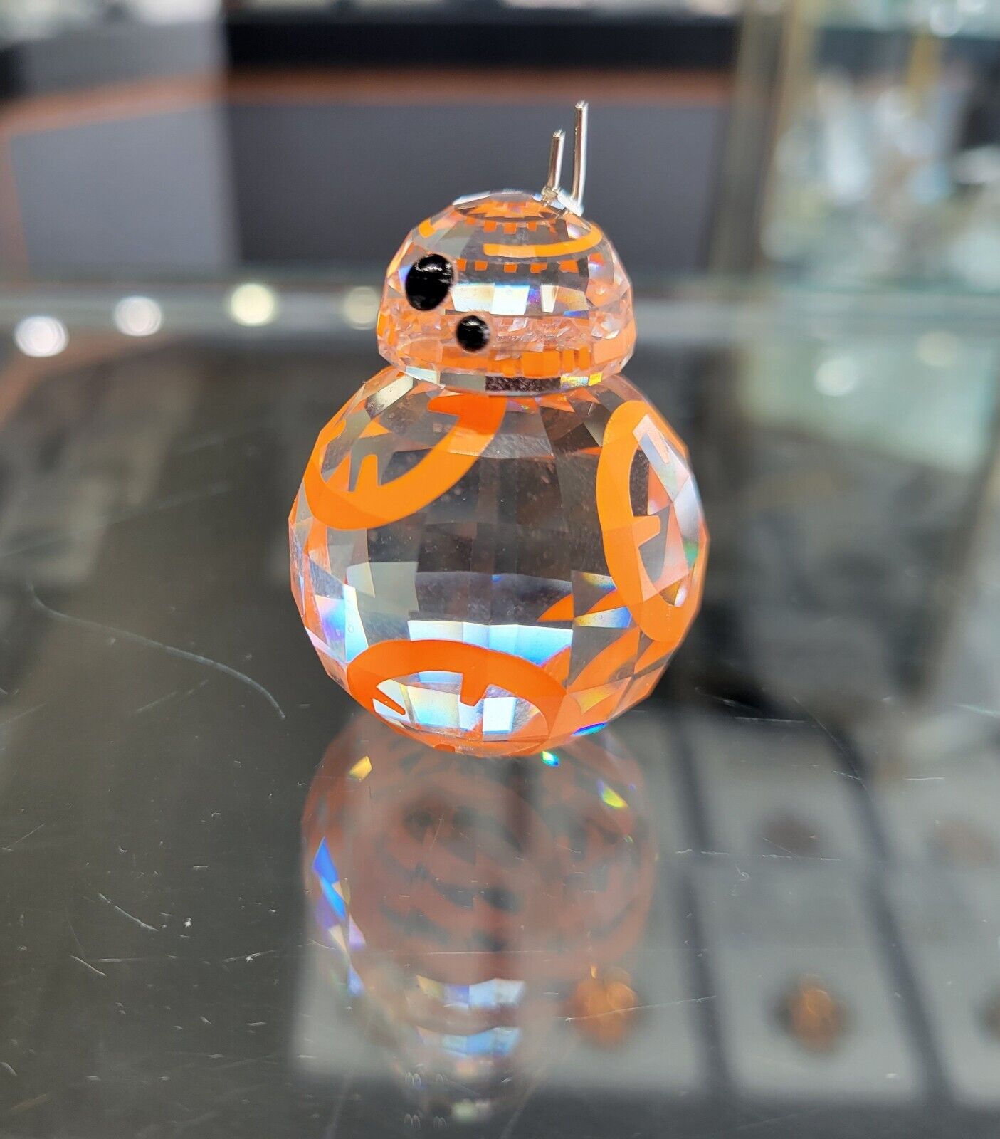 Swarovski Crystal Star Wars BB-8 Figurine 5290215 Austria Retired