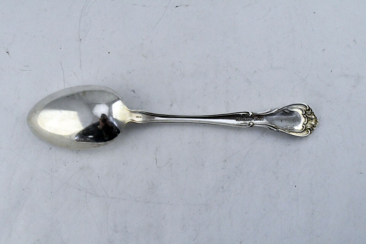 Chateau Rose by Alvin Sterling Silver 8 3/8" Solid Vegetable Serving Spoon 2oz.
