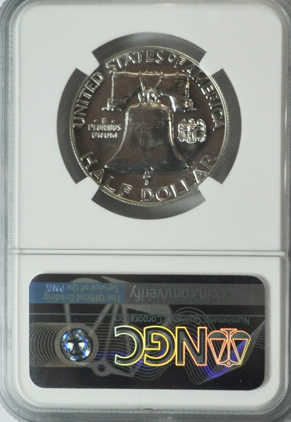 1961 50c Franklin Proof Silver Half Dollar Fifty Cents NGC PF67