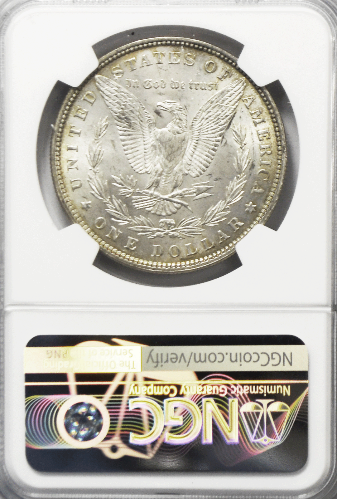 1881 O $1 Morgan Silver One Dollar NGC MS61 Uncirculated New Orleans