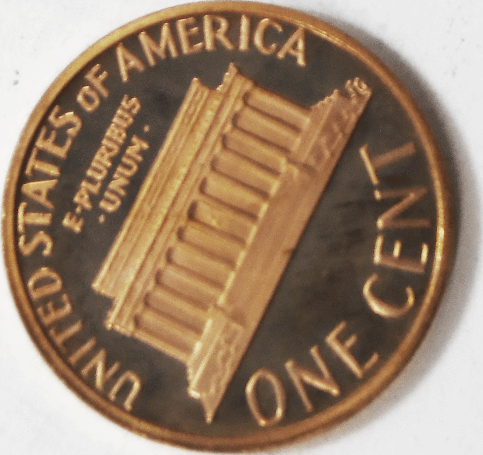 1980 S 1c Proof Lincoln Memorial Cent One Penny Gem Uncirculated San Francisco