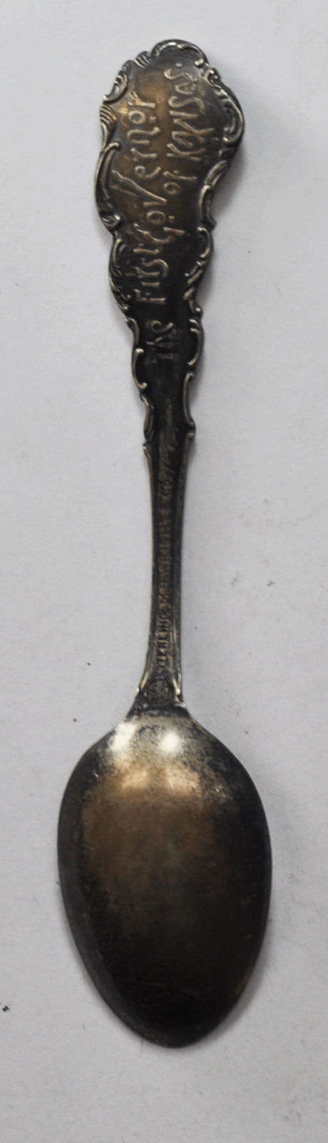 Antique Sterling Durgin MB Wright Co Andrew H Reeder Souvenir Spoon 4-1/4"