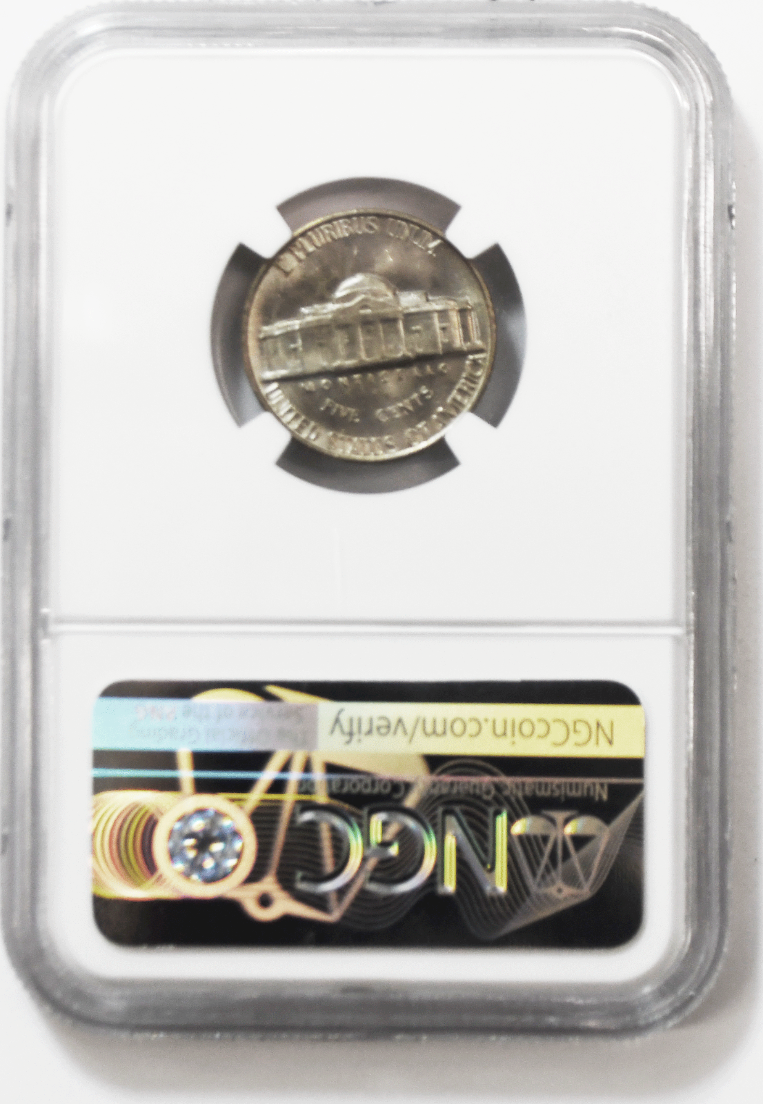 1960 5c Jefferson Nickel Five Cents NGC MS66 BU Philadelphia