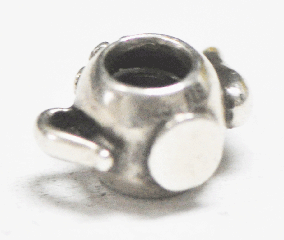 Pandora Sterling Silver & 14k Teapot Tea Pot Bead 790250