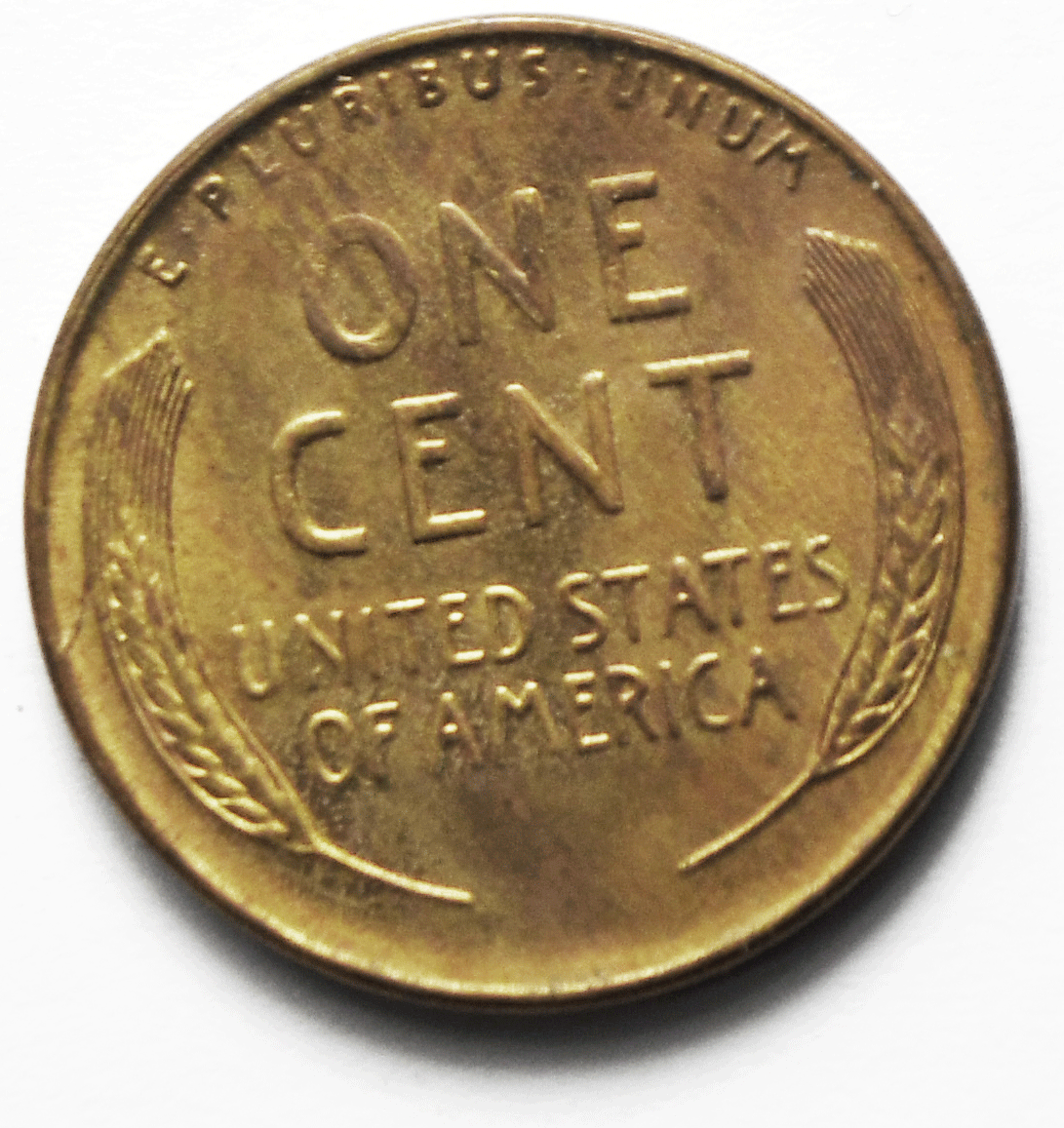 1940 S 1c Lincoln One Cent Wheat Cent San Francisco Uncirculated