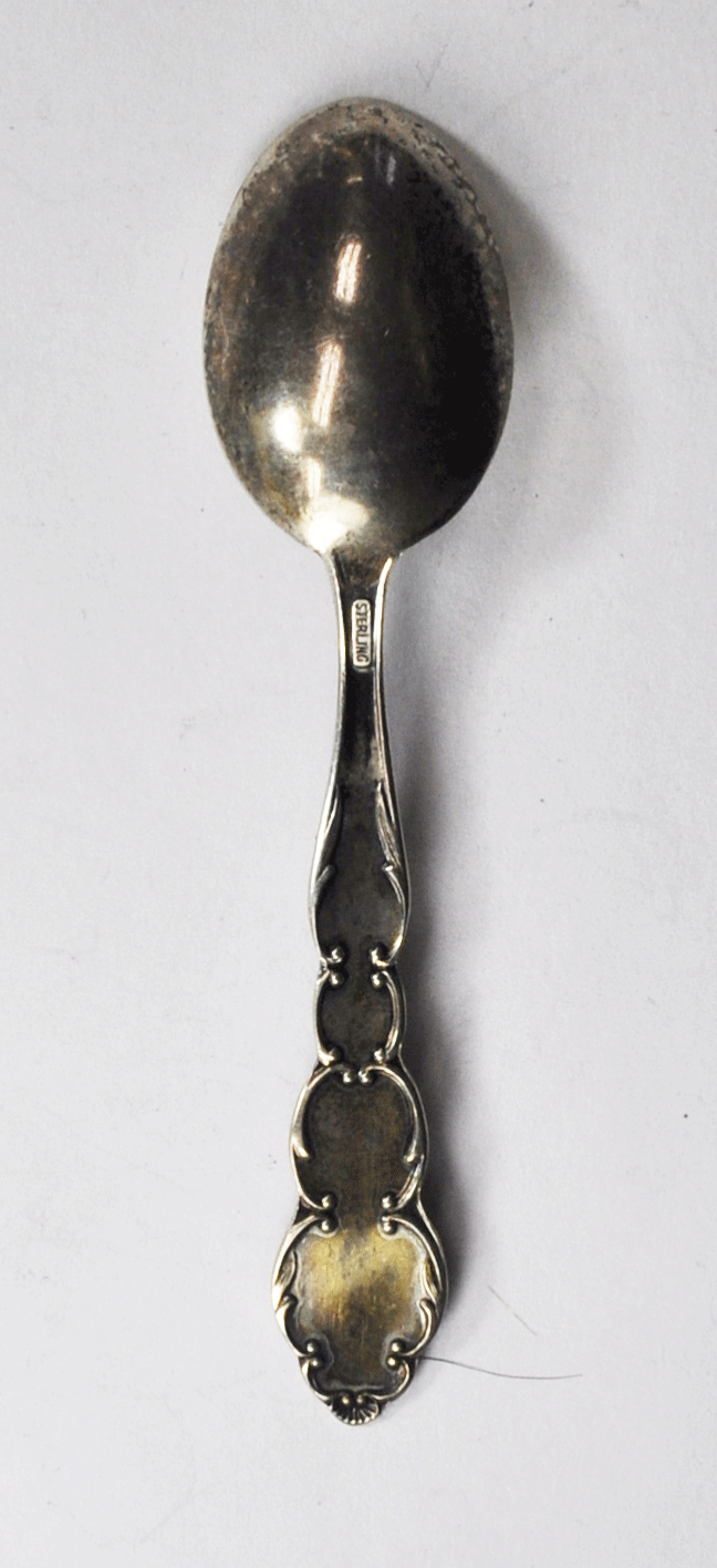 Antique Sterling Silver Seattle Washington Mt. Rainier Smith Building 4"