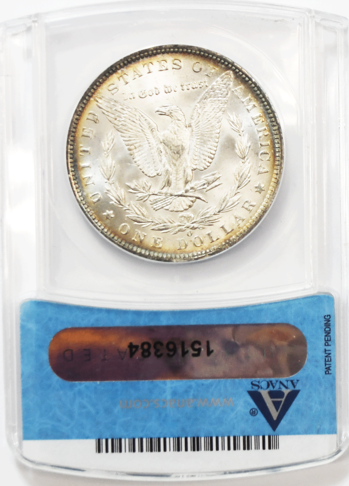 1888 O $1 Morgan Silver One Dollar US Coin New Orleans ANACS MS62