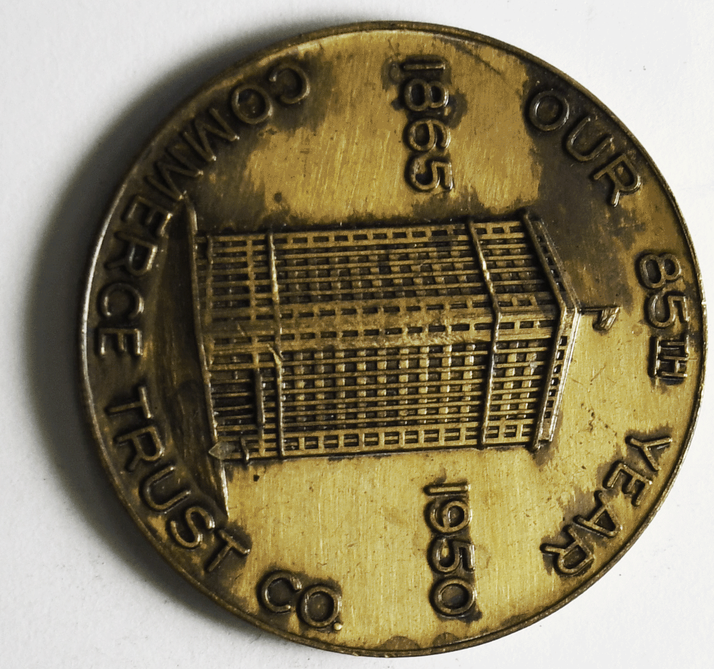 1950 Kansas City Commerce 85th Centennial Medal 31mm