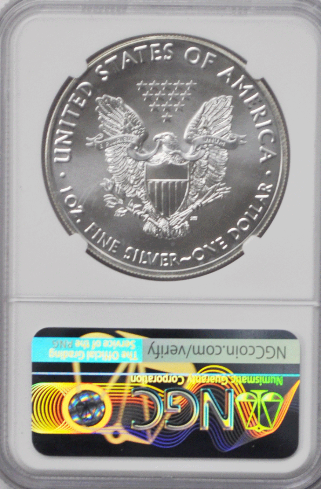 2020 P $1 American Silver Eagle Ounce NGC MS69 Emergency Production ER Bell