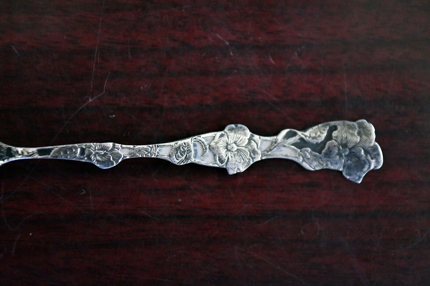 Stockton Kansas Souvenir Spoon by Paye & Baker 4" Sterling Silver .19 oz.