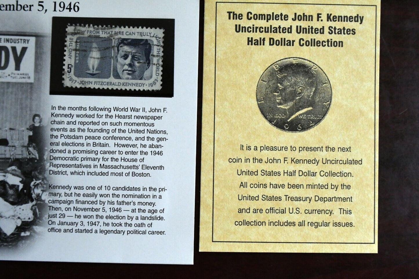 Publishers Clearing House Kennedy Half Dollar Program Elected to the House