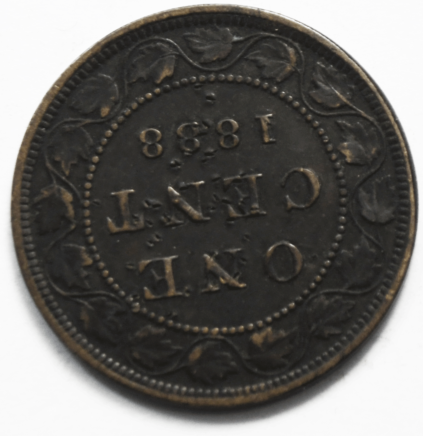 1888 1c Canada Large One Cent Penny