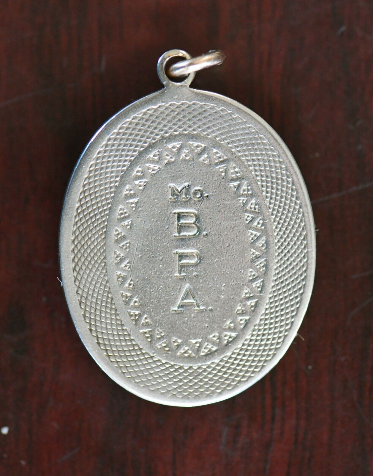 King Louie Kansas City Bowling 200 Vintage Pendant Mo. BPA Coppertone 1"