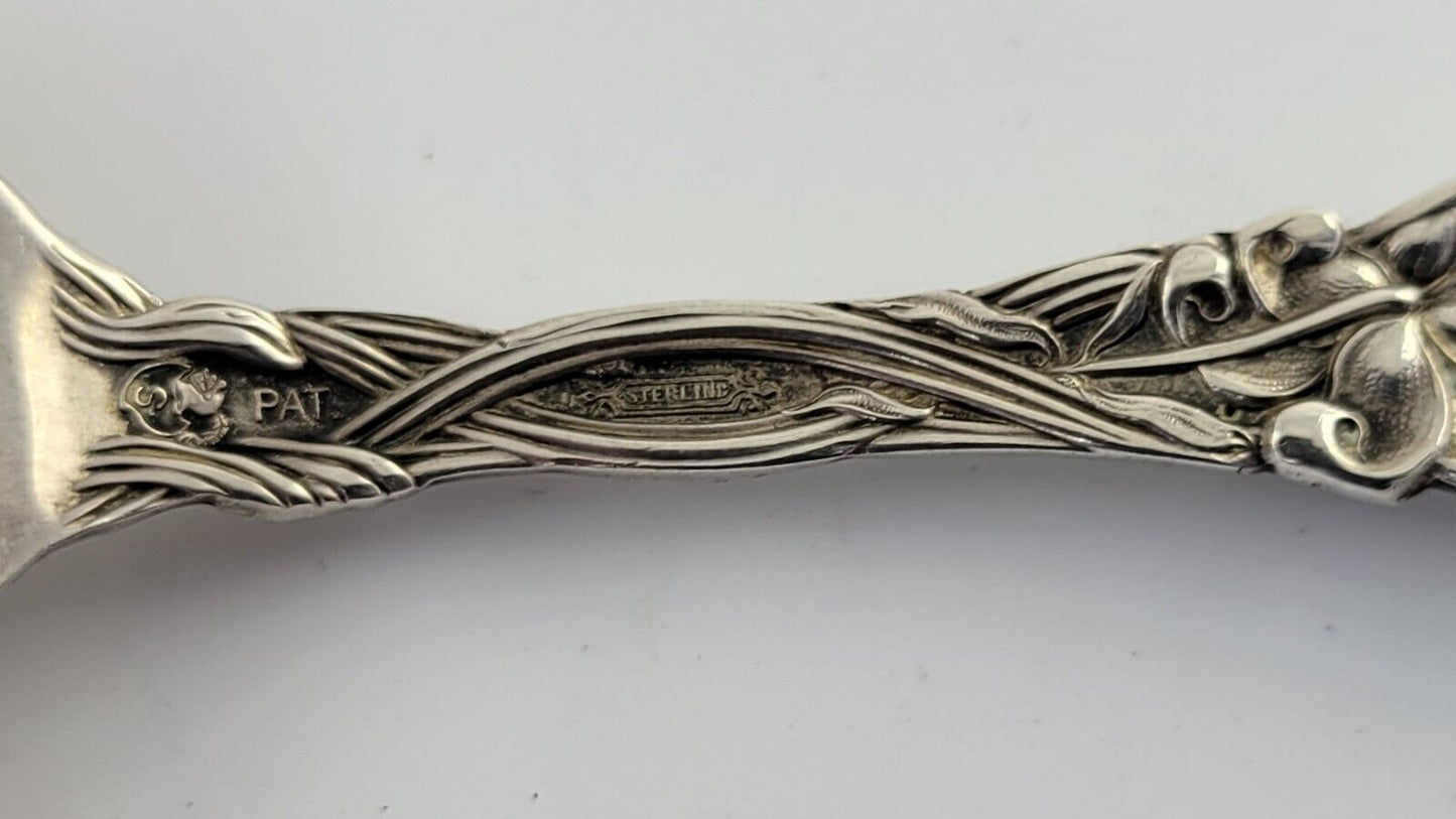 Frontenac by International Sterling 6 5/8" Small Cold Meat Serving Fork 1.4oz