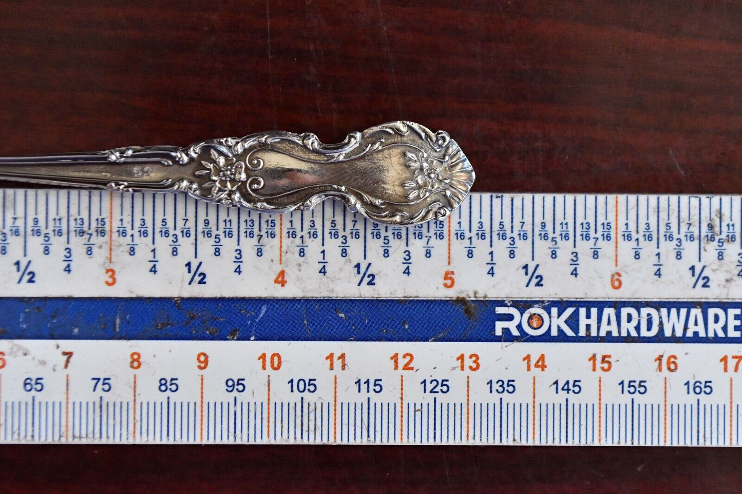 Custom House Memphis Tennessee Sterling Silver 5 1/8" Souvenir Spoon.56 oz