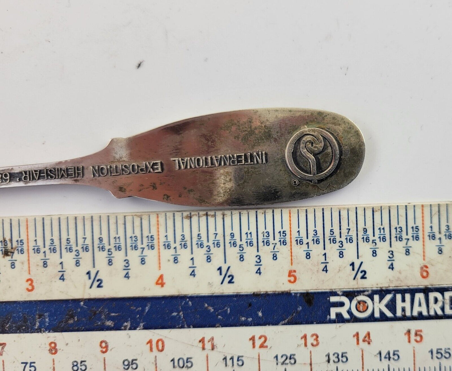 1968 San Antonio TX Souvenir Spoon Tower of the Americas Hemisfair World's Fair