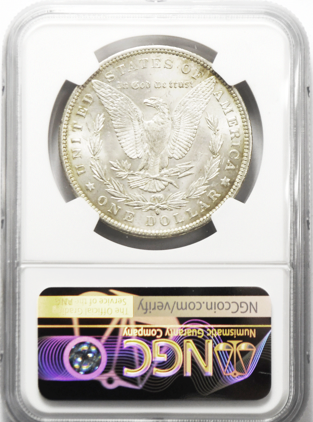 1883 O $1 Morgan Silver One Dollar NGC MS63 New Orleans Uncirculated