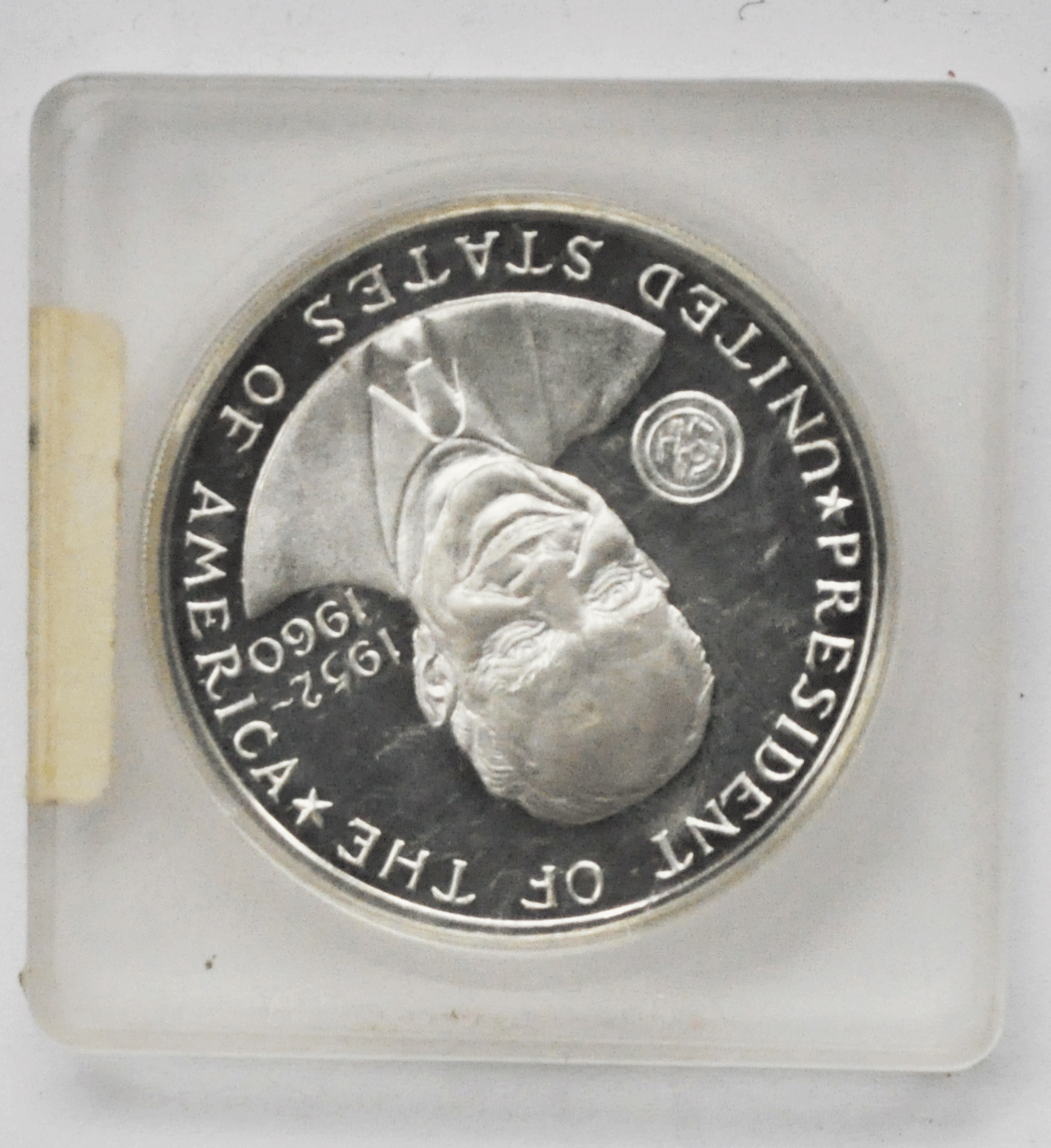 Dwight D Eisenhower President General Silver Medal Karen Worth 39mm