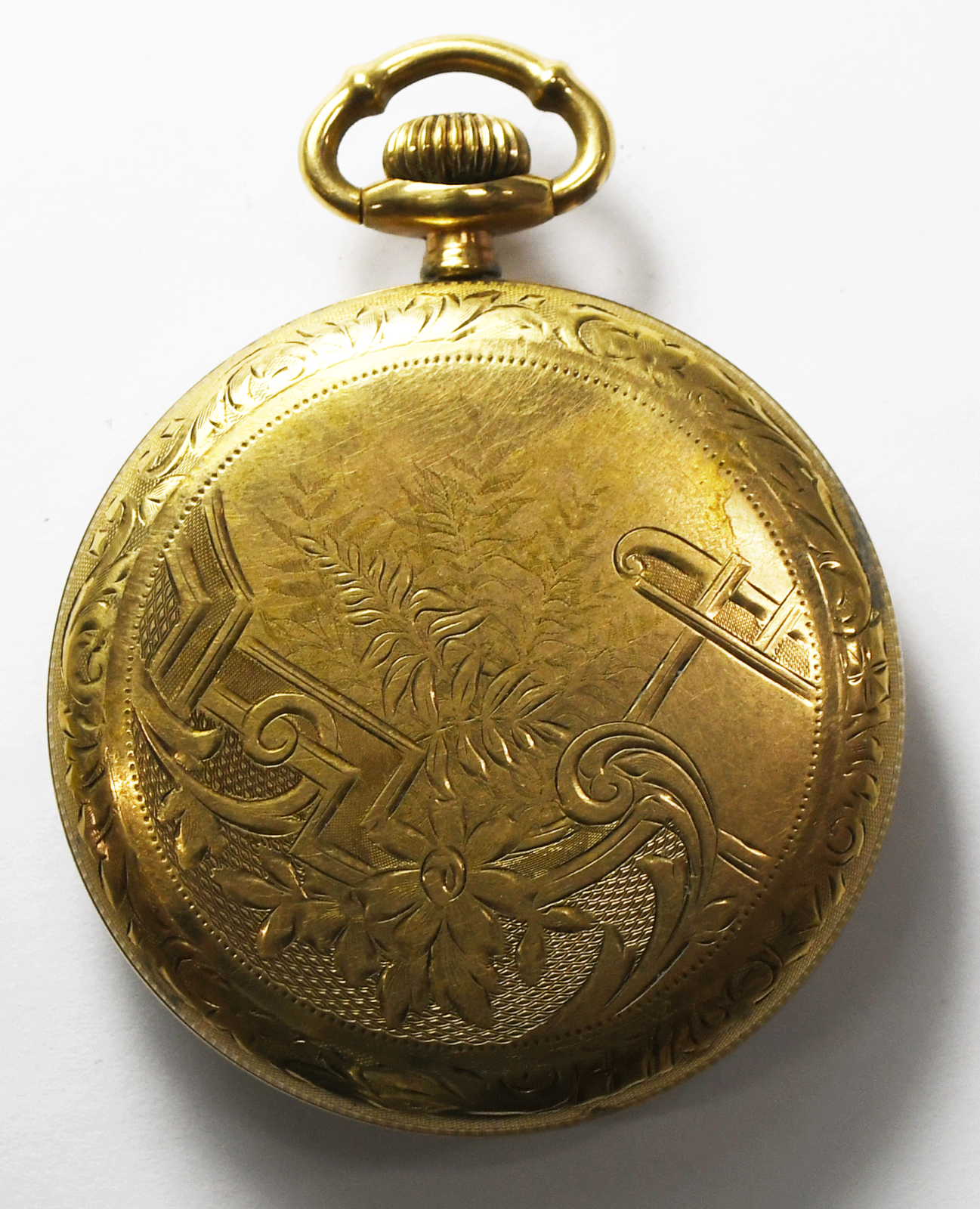 1904 Ball Official Railroad Standard Waltham Size 16 OF LS Open Face Gold Filled
