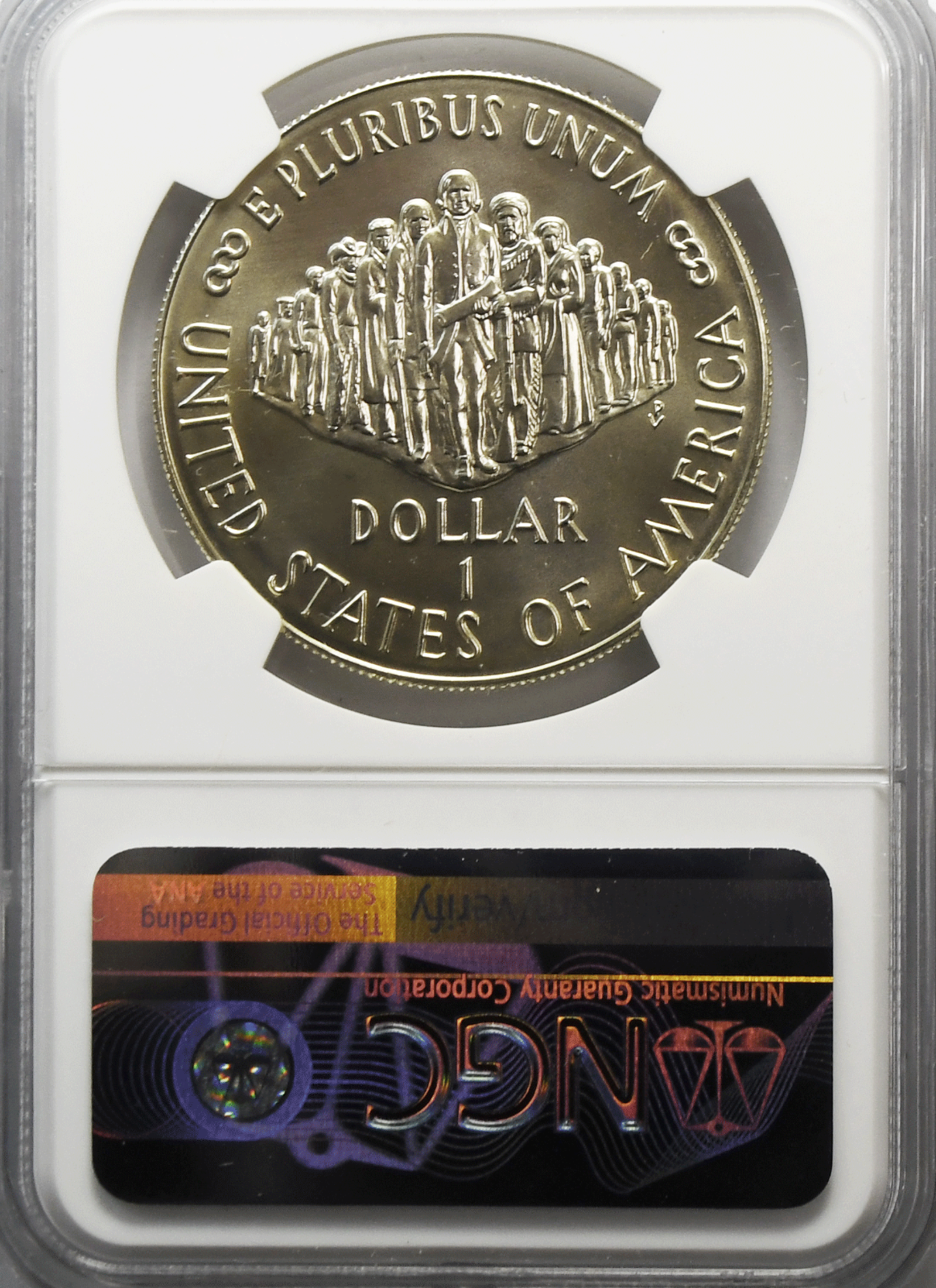 1987 P $1 Constitution Bicentennial Commemorative Silver One Dollar MS69 NGC