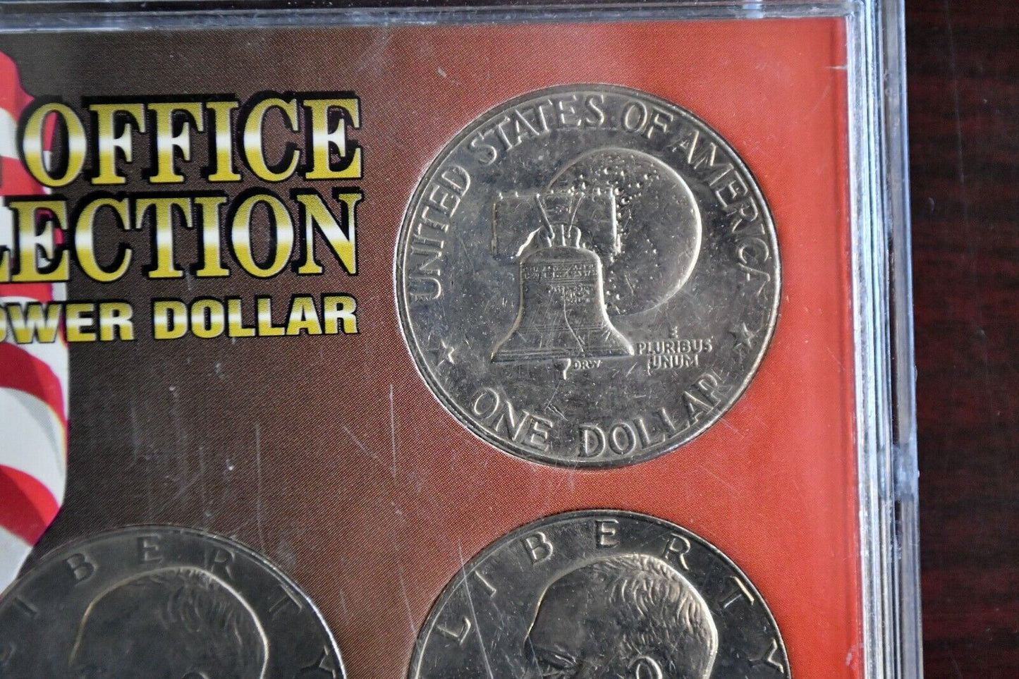 Oval Office Collection Eisenhower Dollar Set from The Morgan Mint 71, 78, 76