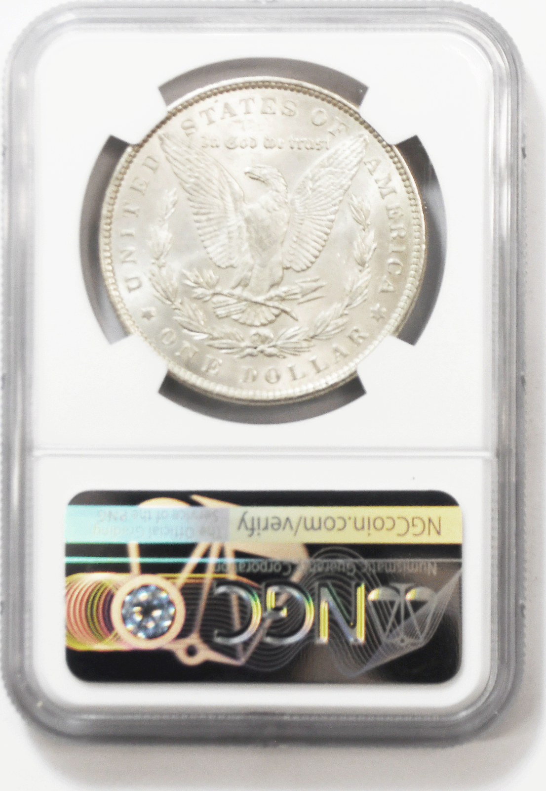 1885 $1 Morgan Silver Dollar MS61 NGC Uncirculated Philadelphia