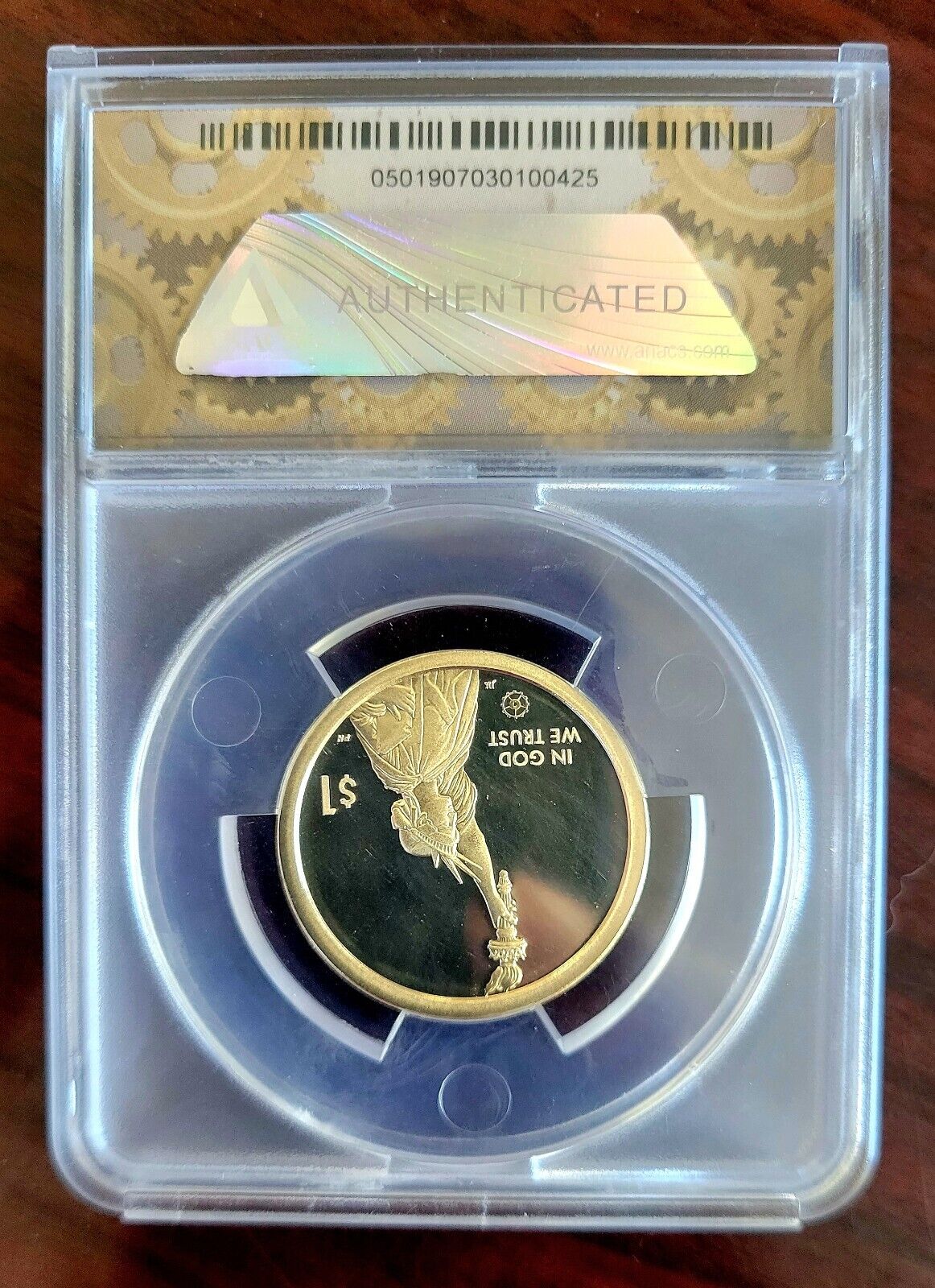 2020 S Innovation Maryland PR70 DCAM ANACS First Strike Hubble Telescope