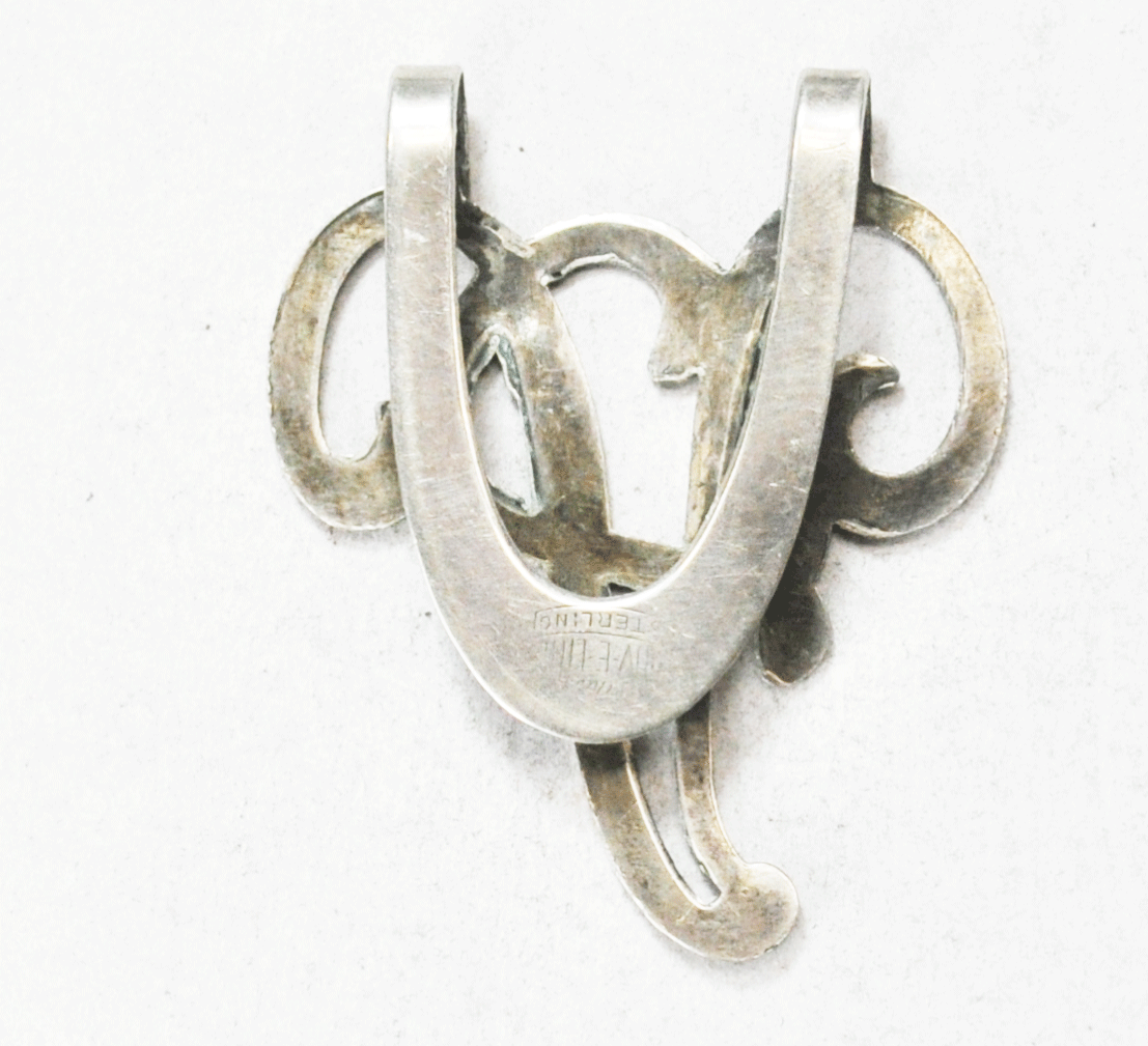 Sterling Silver Nov-E-Line Elephant Napkin Shoe Money Clip 46mm x 47mm