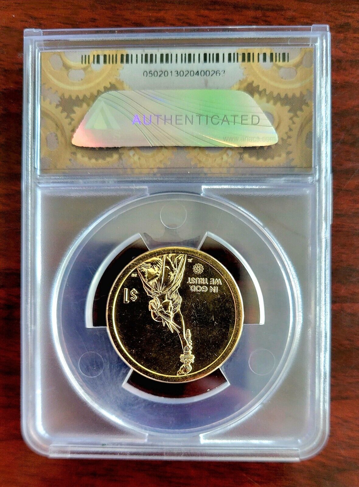 2021 D American Innovation Dollar New Hampshire Game MS67 ANACS First Strike