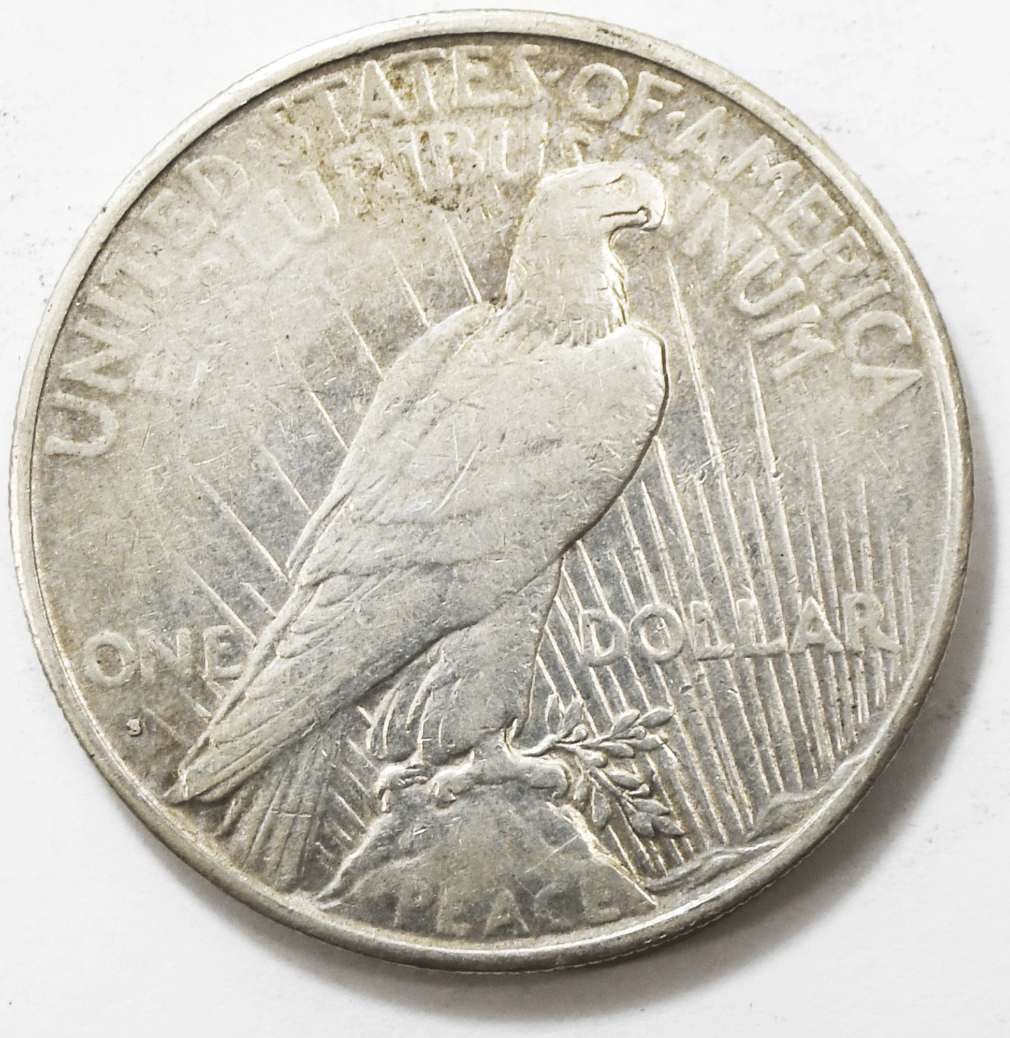 1934 S $1 Peace Silver One Dollar US San Francisco VAM 3 Double Tiara