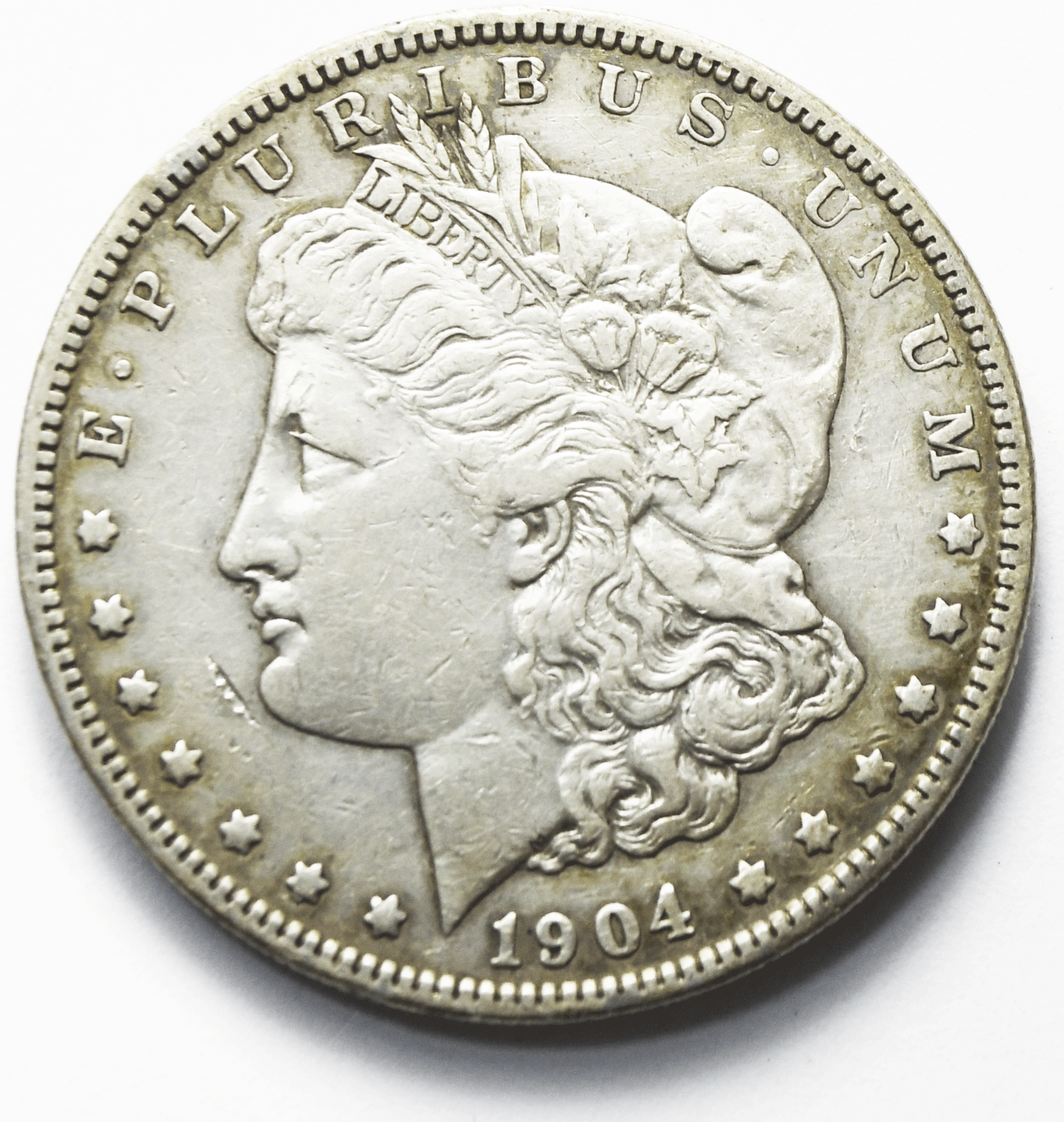 1904 $1 Morgan Silver One Dollar Philadelphia