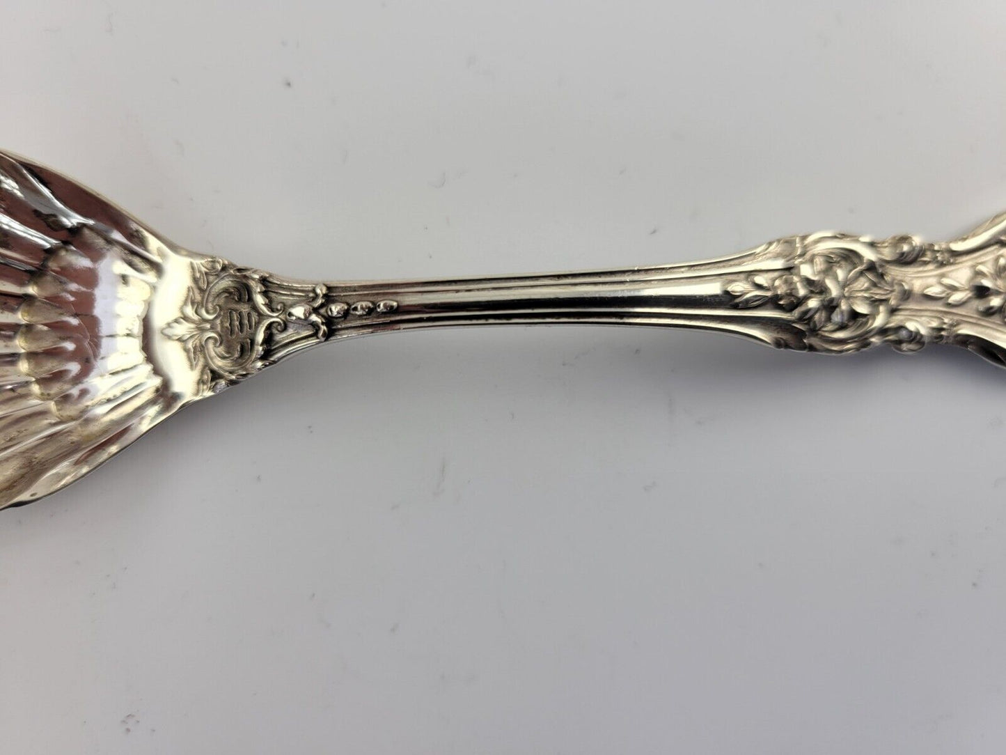 Reed & Barton Francis I Sterling .89oz. Small Sugar Shell Spoon 5 3/8" New Mark