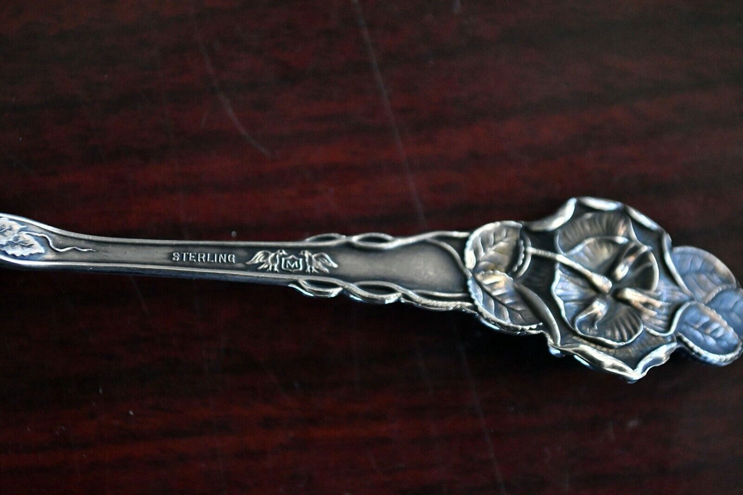 M.E. Church Algona Iowa Sterling 5" Souvenir Spoon by Baker Manchester .47 oz.
