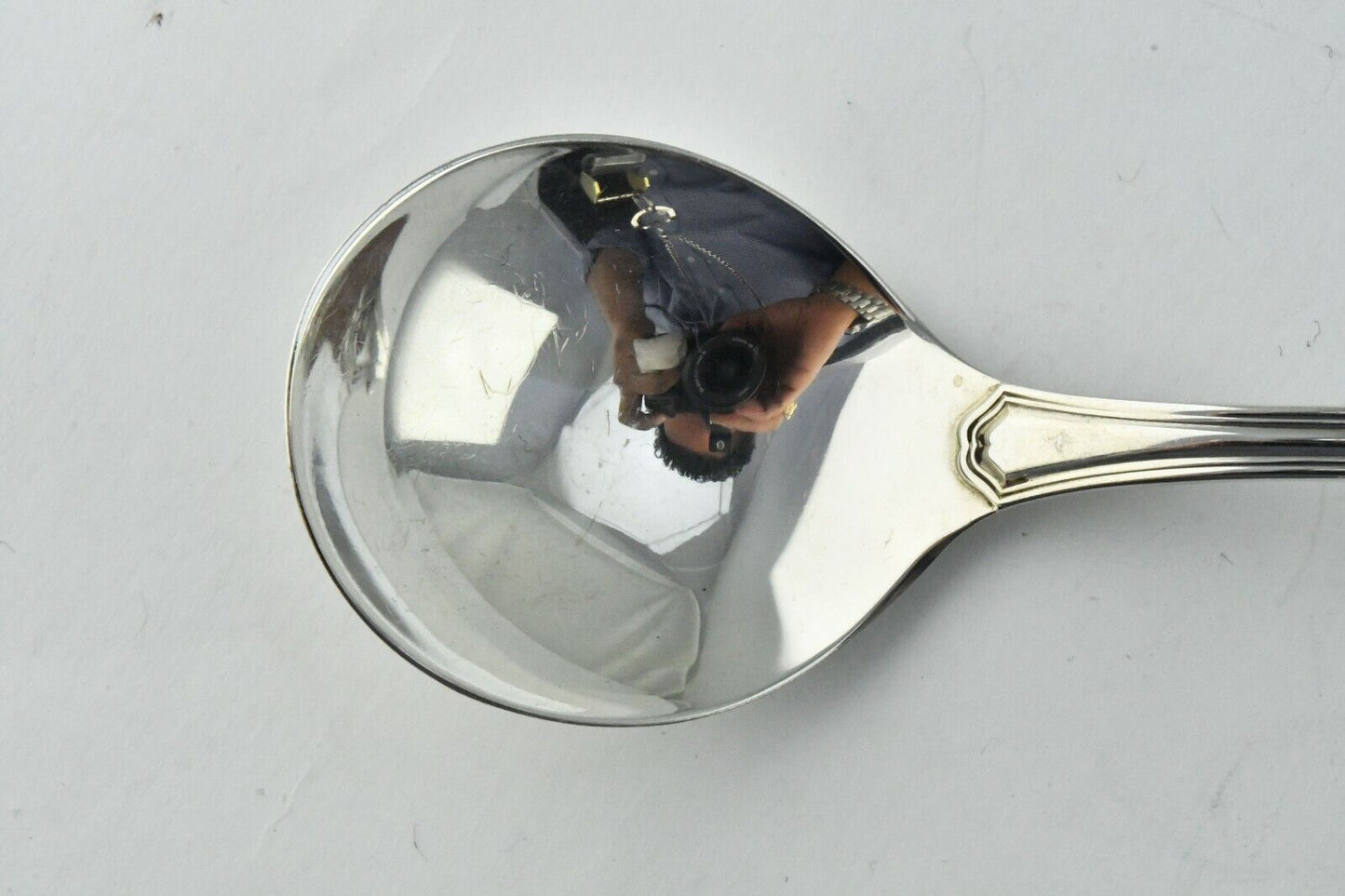 Hepplewhite by Reed & Barton Sterling 5 1/4"Round Bowl Soup Spoon Bouillon .74oz