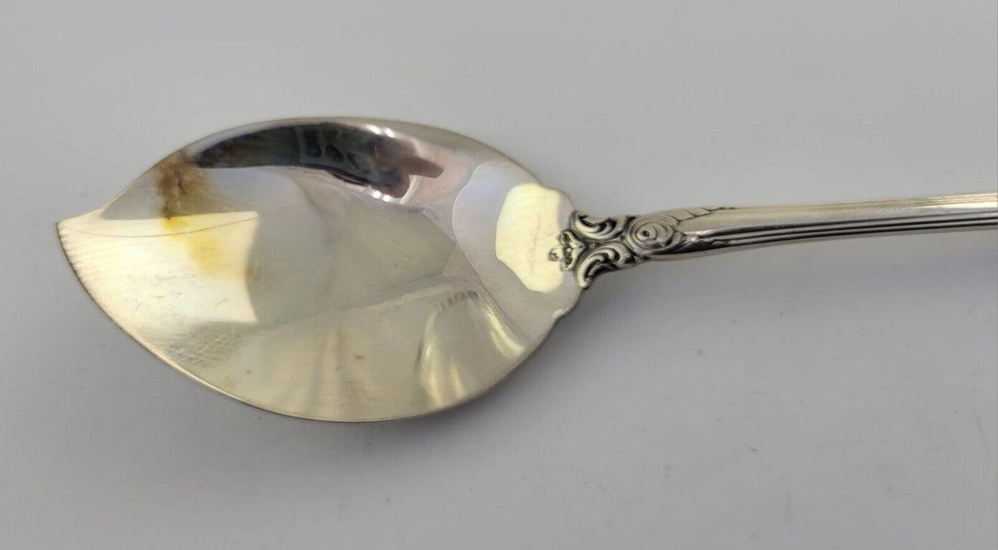 Old Master by Towle Jelly Server Spoon 6 1/2" Sterling Silver .95oz