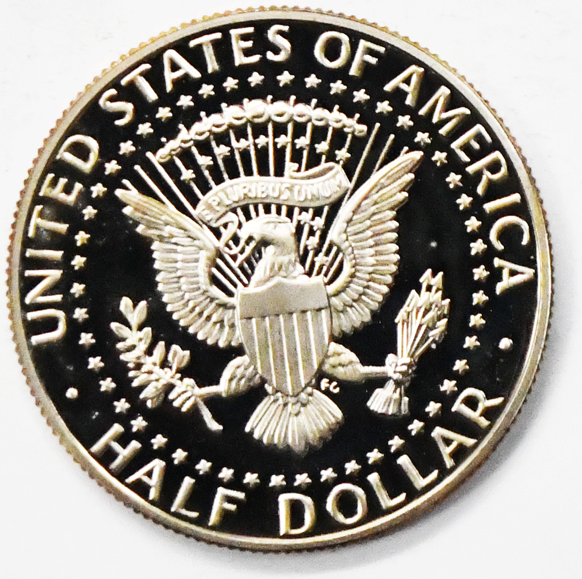 1989 S 50c Kennedy Half Dollar Proof Clad Fifty Cents