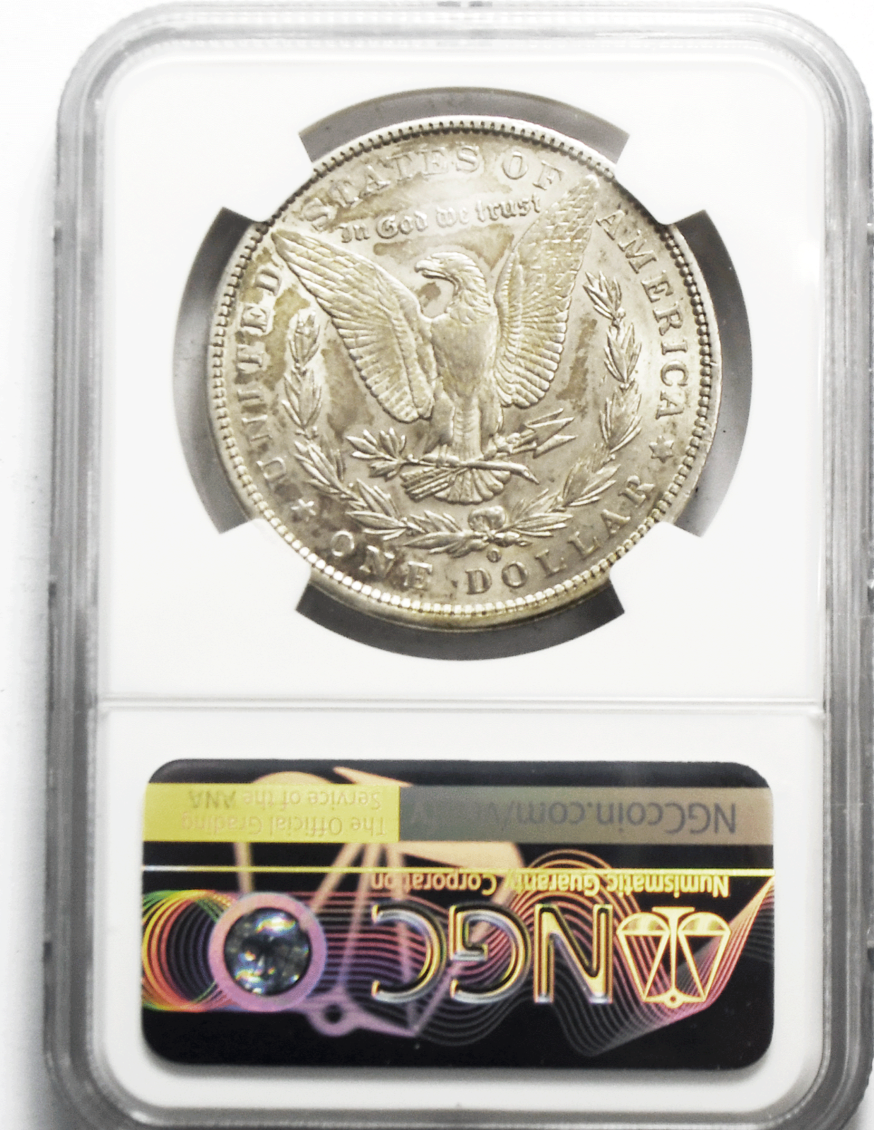 1894 O $1 Morgan Silver One Dollar NGC New Orleans AU55