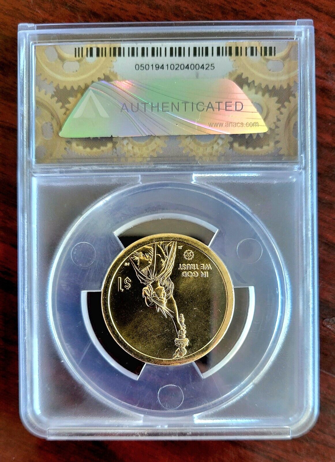 2020 D Innovation Dollar Maryland Hubble Telescope MS67 ANACS First Strike