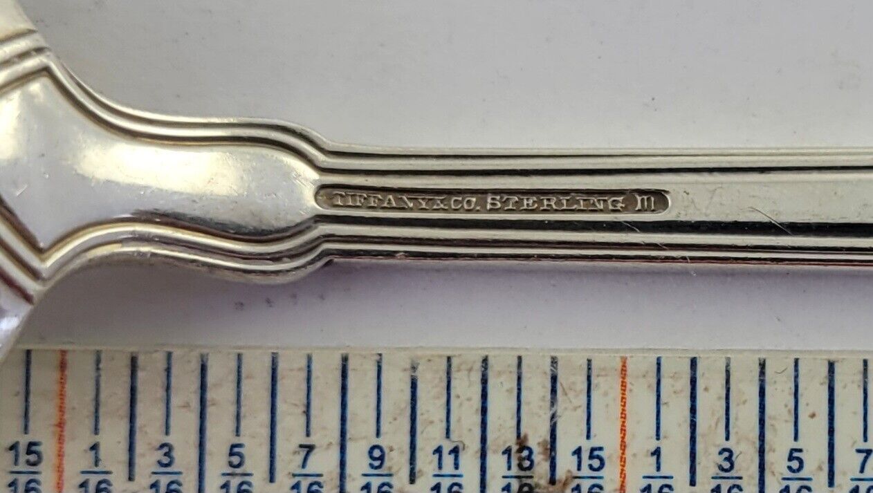 Hamilton aka Gramercy By Tiffany and Co. Sterling Silver 6" Teaspoon 1.2oz.