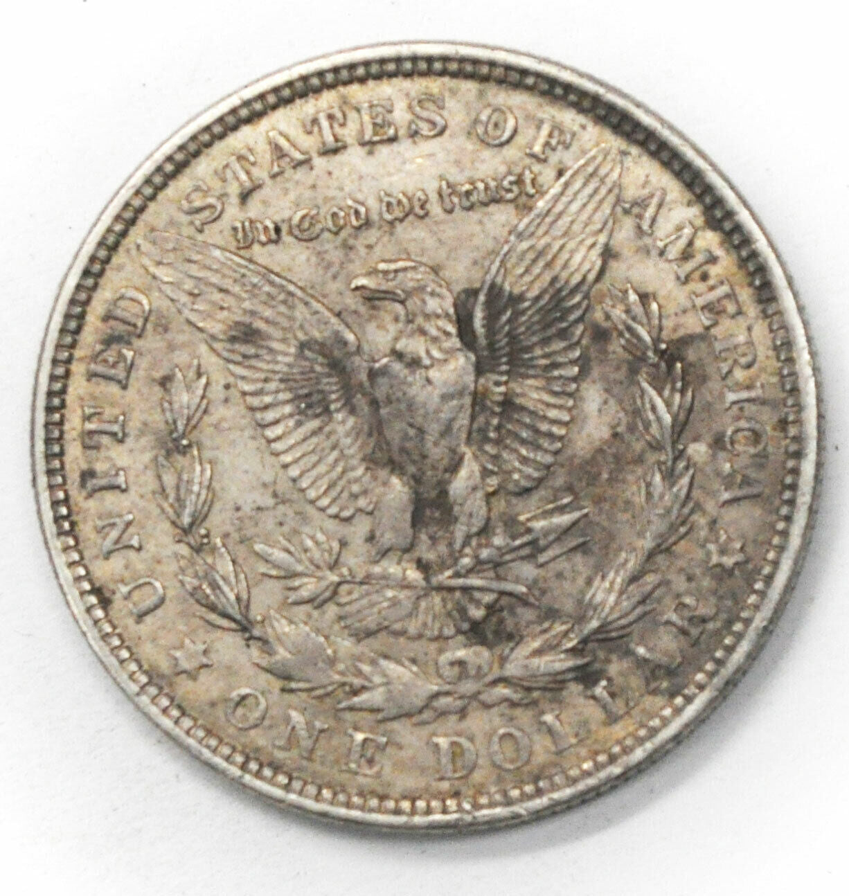 1921 $1 Morgan Silver One Dollar US Coin Philadelphia VAM 26A Wide Reeds