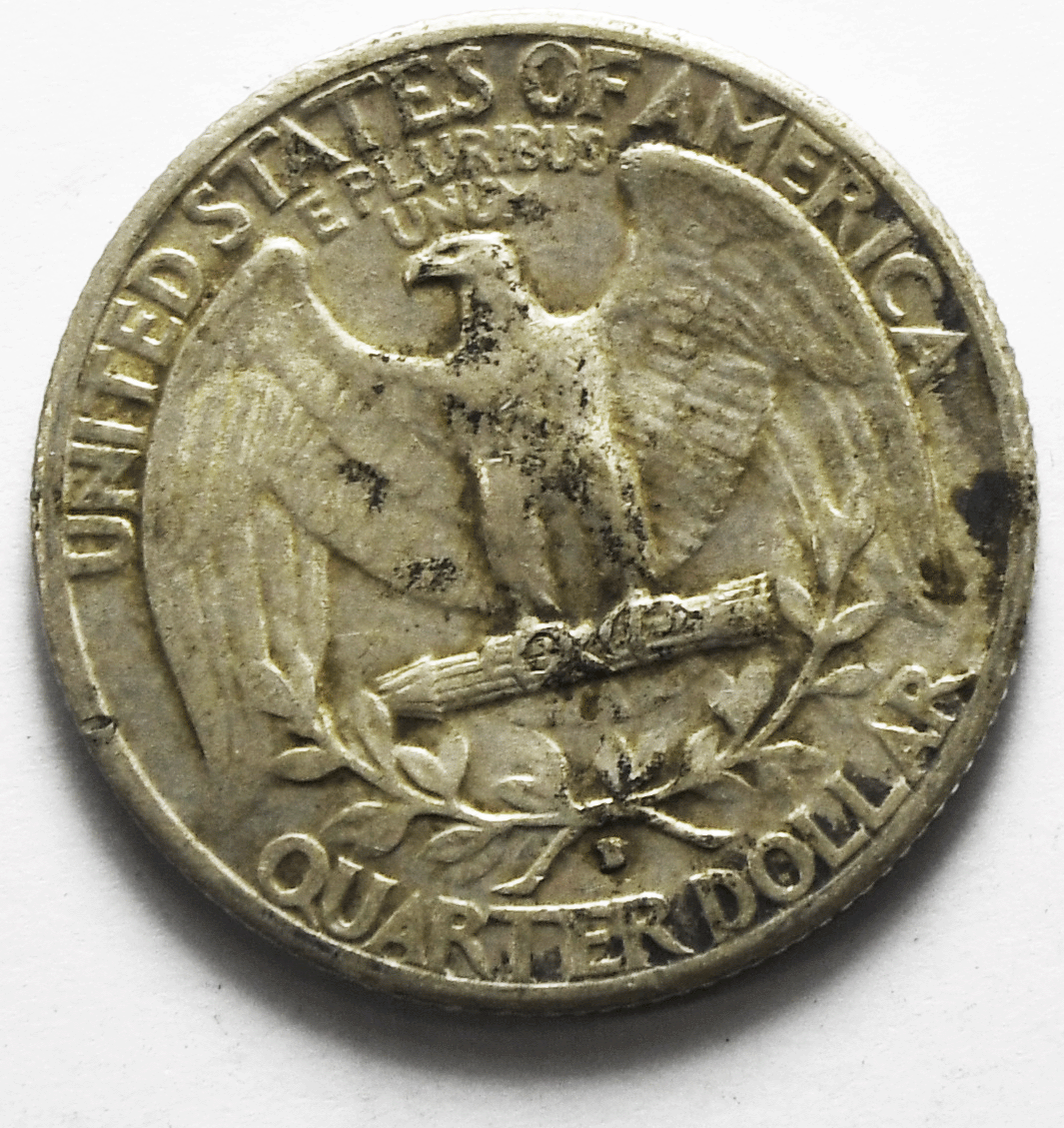 1934 D 25c Washington Silver Quarter Dollar Denver